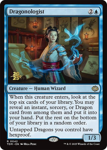 Dragonologist [Tarkir: Dragonstorm Prerelease Promos] - The Mythic Store | 24h Order Processing