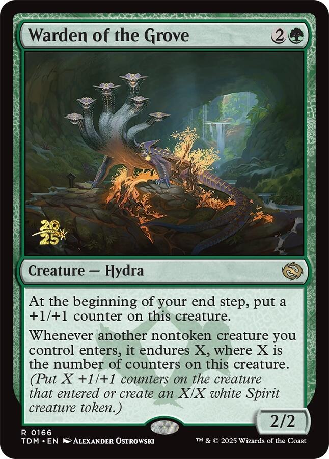 Warden of the Grove [Tarkir: Dragonstorm Prerelease Promos] - The Mythic Store | 24h Order Processing