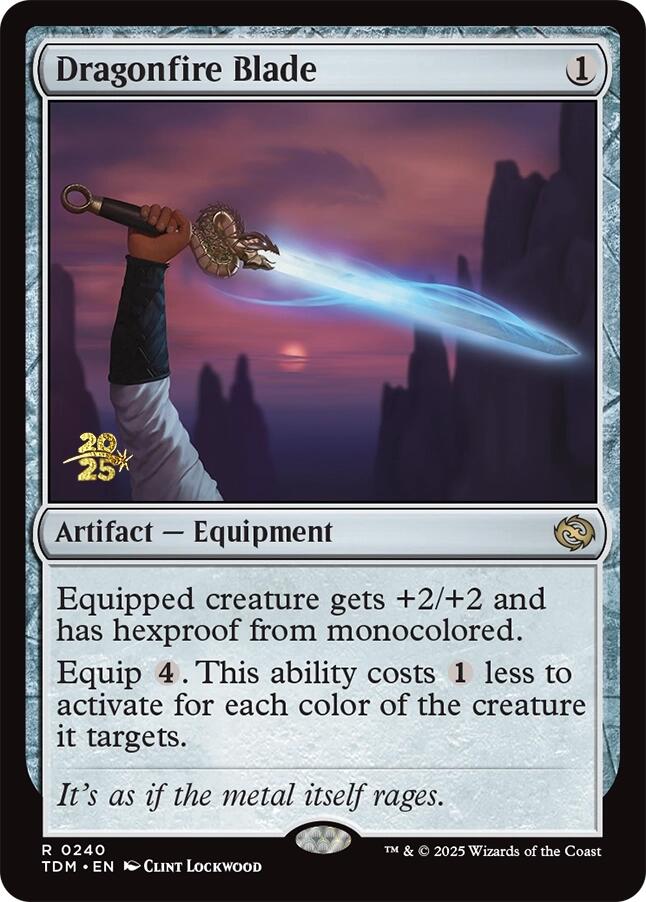 Dragonfire Blade [Tarkir: Dragonstorm Prerelease Promos] - The Mythic Store | 24h Order Processing