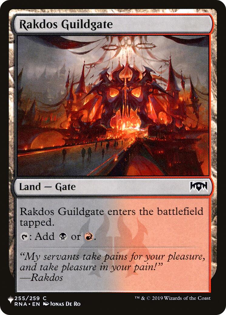 Rakdos Guildgate [The List] - The Mythic Store | 24h Order Processing