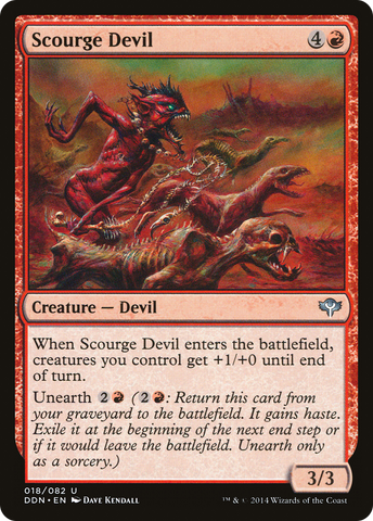Scourge Devil [Duel Decks: Speed vs. Cunning] - The Mythic Store | 24h Order Processing