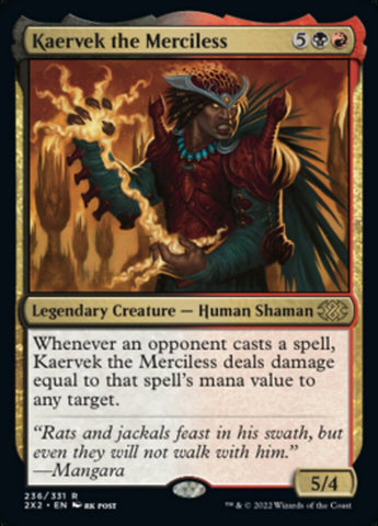 Kaervek the Merciless [Double Masters 2022] - The Mythic Store | 24h Order Processing