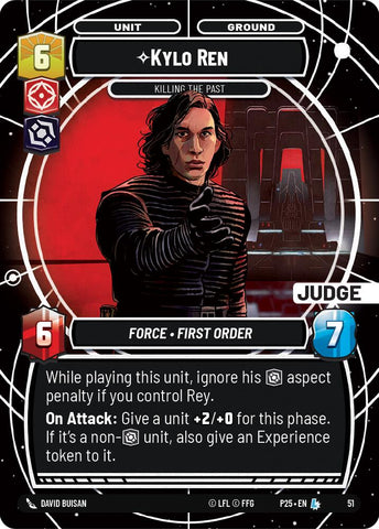 Kylo Ren - Killing the Past (51) (51) [Judge Promos] - The Mythic Store | 24h Order Processing