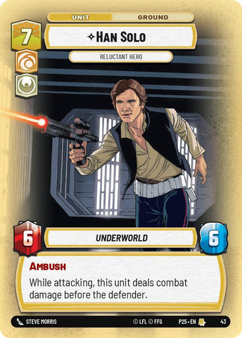 Han Solo - Reluctant Hero (43) (43) [Store Showdown Promos] - The Mythic Store | 24h Order Processing