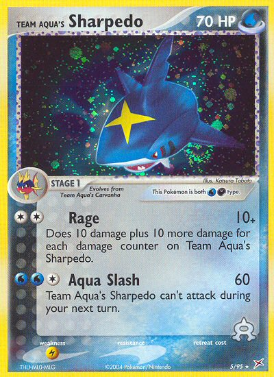 Team Aqua's Sharpedo (5/95) [EX: Team Magma vs Team Aqua] - The Mythic Store | 24h Order Processing