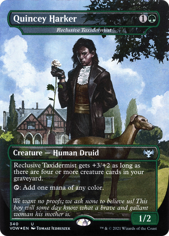 Reclusive Taxidermist - Quincey Harker [Innistrad: Crimson Vow] - The Mythic Store | 24h Order Processing