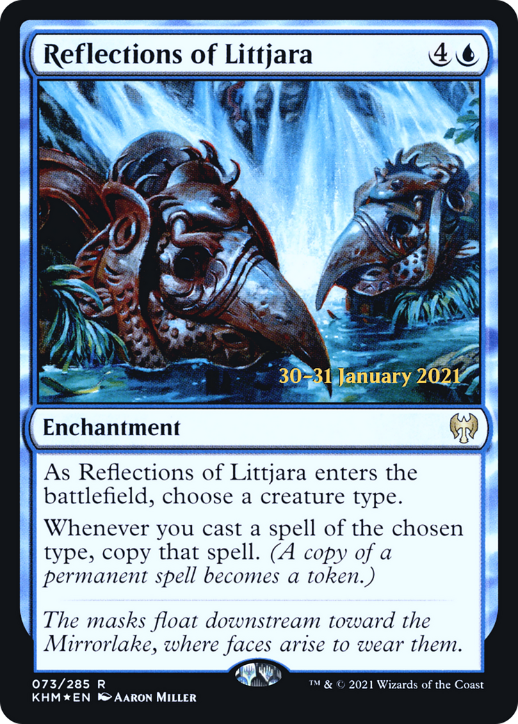 Reflections of Littjara [Kaldheim Prerelease Promos] - The Mythic Store | 24h Order Processing
