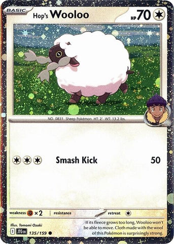 Hop's Wooloo (135/159) (Cosmos Holo) [Scarlet & Violet: Journey Together] - The Mythic Store | 24h Order Processing