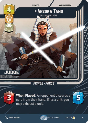 Ahsoka Tano - Chasing Whispers (8) (8) [Judge Promos] - The Mythic Store | 24h Order Processing