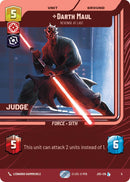 Darth Maul - Revenge at Last (5) (5) [Judge Promos] - The Mythic Store | 24h Order Processing