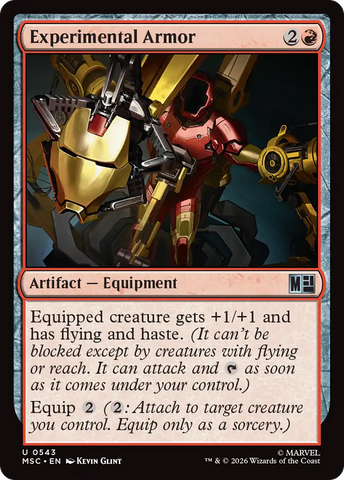 Experimental Armor [Marvel Super Heroes Commander] - The Mythic Store | 24h Order Processing