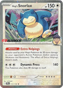 Hop's Snorlax (117/159) (EB Games) (Cosmos Holo) [Scarlet & Violet: Journey Together] - The Mythic Store | 24h Order Processing