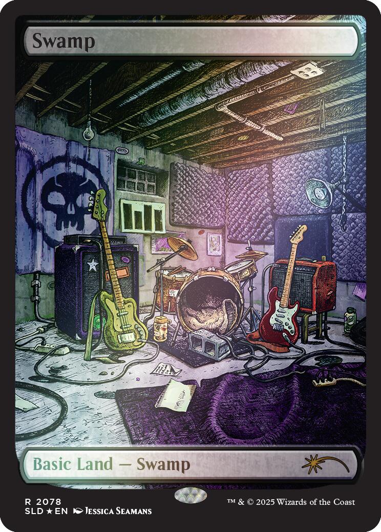 Swamp (2078) (Rainbow Foil) [Secret Lair Drop Series] - The Mythic Store | 24h Order Processing