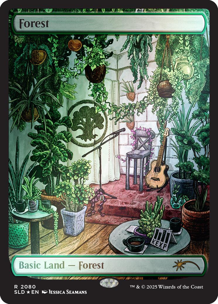 Forest (2080) (Rainbow Foil) [Secret Lair Drop Series] - The Mythic Store | 24h Order Processing