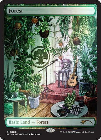 Forest (2080) (Rainbow Foil) [Secret Lair Drop Series] - The Mythic Store | 24h Order Processing