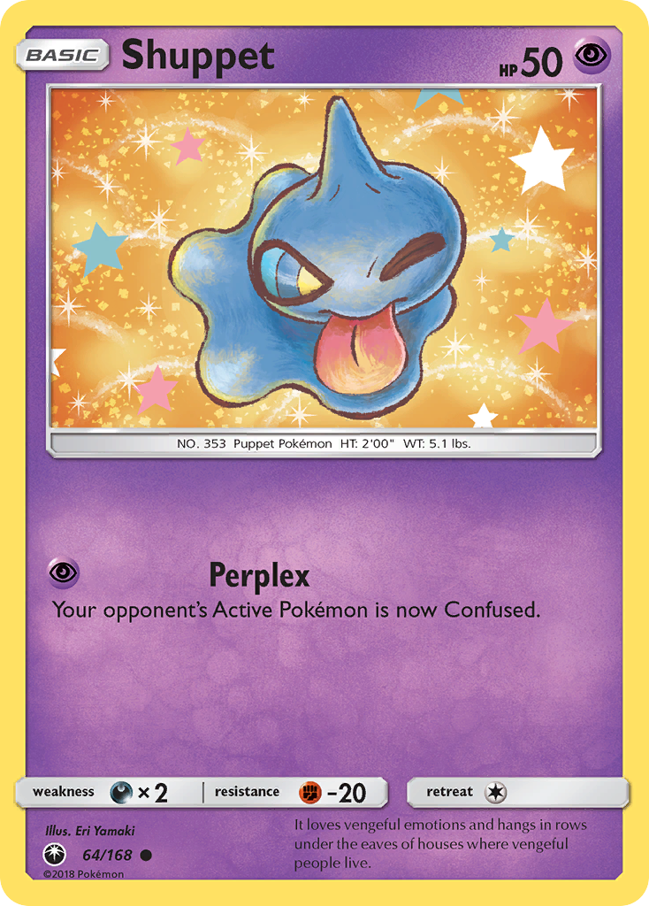 Shuppet (64/168) [Sun & Moon: Celestial Storm] - The Mythic Store | 24h Order Processing