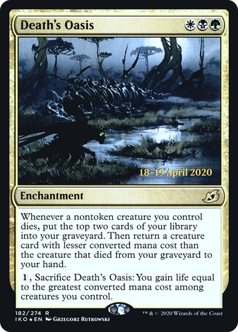 Death's Oasis [Ikoria: Lair of Behemoths Prerelease Promos] - The Mythic Store | 24h Order Processing