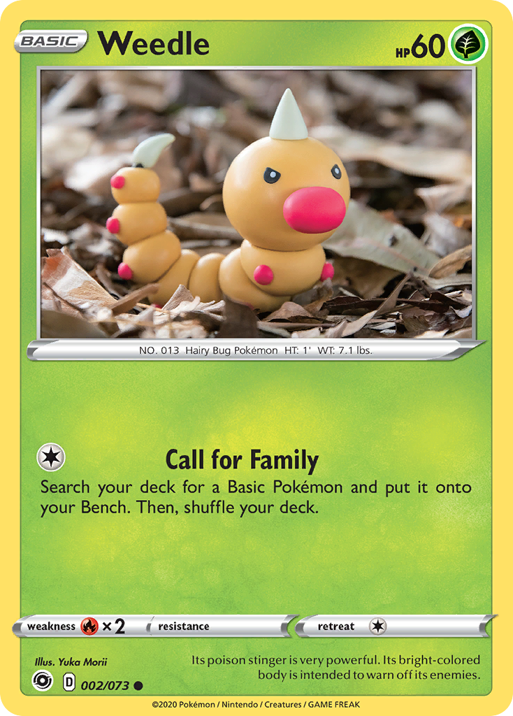 Weedle (002/073) [Sword & Shield: Champion's Path] - The Mythic Store | 24h Order Processing