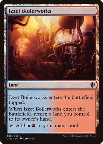 Izzet Boilerworks [Commander 2016] - The Mythic Store | 24h Order Processing