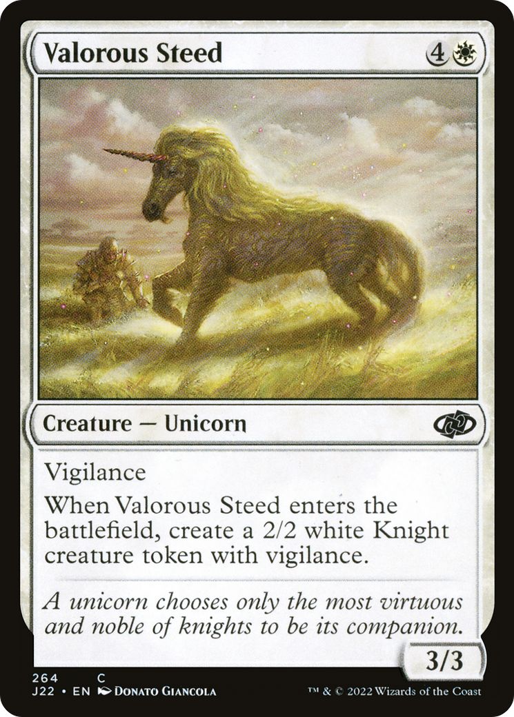 Valorous Steed [Jumpstart 2022] - The Mythic Store | 24h Order Processing
