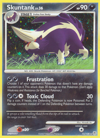 Skuntank (15/130) [Diamond & Pearl: Base Set] - The Mythic Store | 24h Order Processing