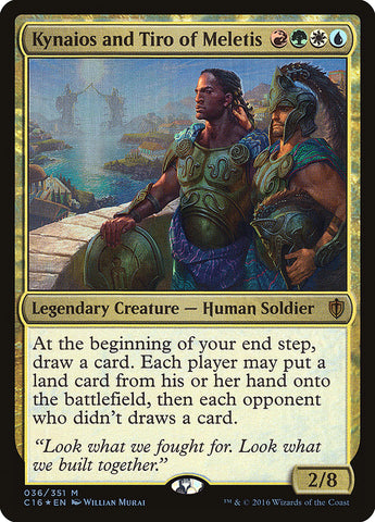 Kynaios and Tiro of Meletis [Commander 2016] - The Mythic Store | 24h Order Processing