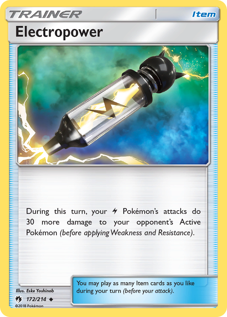 Electropower (172/214) [Sun & Moon: Lost Thunder] - The Mythic Store | 24h Order Processing