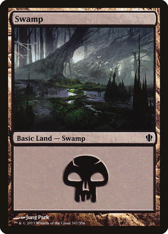 Swamp (347) [Commander 2013] - The Mythic Store | 24h Order Processing
