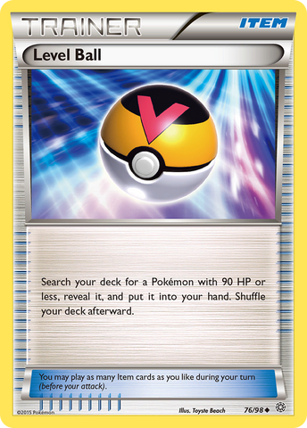Level Ball (76/98) [XY: Ancient Origins] - The Mythic Store | 24h Order Processing