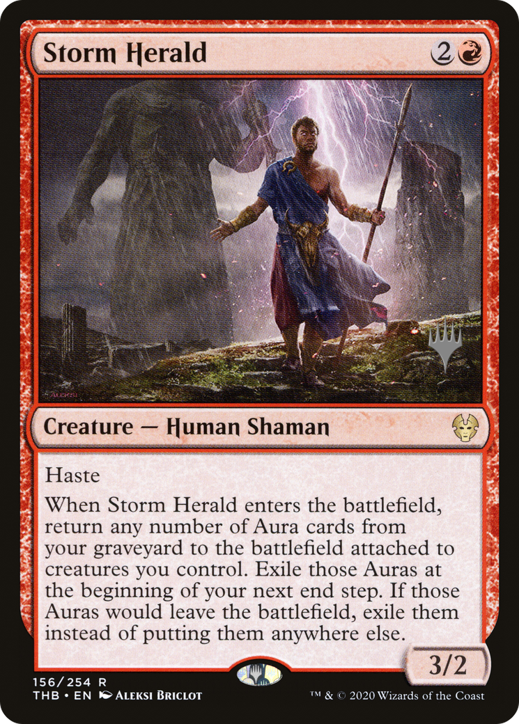 Storm Herald (Promo Pack) [Theros Beyond Death Promos] - The Mythic Store | 24h Order Processing