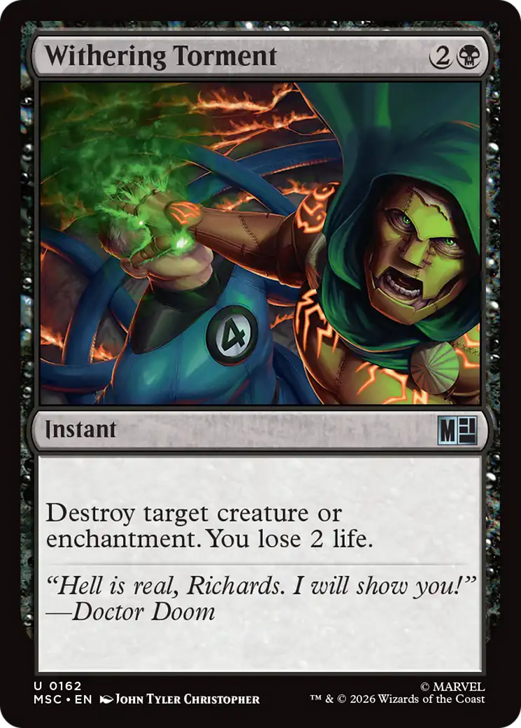 Withering Torment (Surge Foil) [Marvel Super Heroes Commander] - The Mythic Store | 24h Order Processing