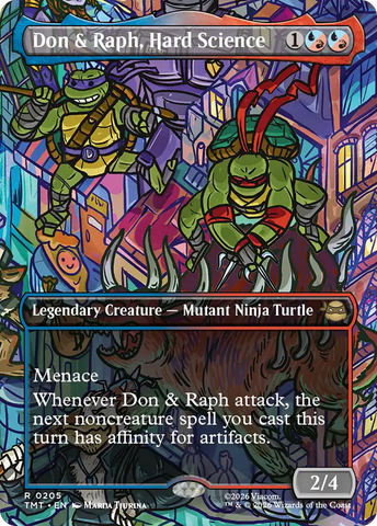 Don & Raph, Hard Science (Borderless) [Teenage Mutant Ninja Turtles] - The Mythic Store | 24h Order Processing