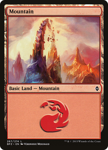 Mountain (267) [Battle for Zendikar] - The Mythic Store | 24h Order Processing