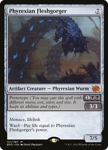 Phyrexian Fleshgorger [The Brothers' War] - The Mythic Store | 24h Order Processing
