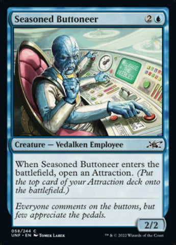 Seasoned Buttoneer [Unfinity] - The Mythic Store | 24h Order Processing