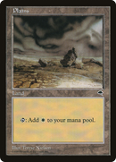 Plains (Black Signature on White Background) [Tempest] - The Mythic Store | 24h Order Processing