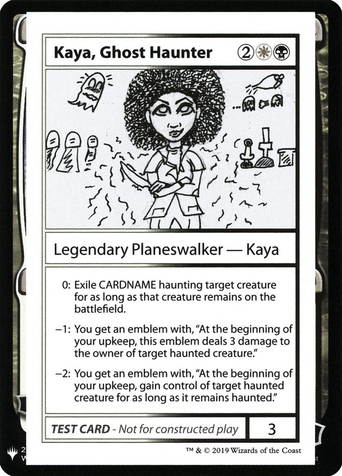 Kaya, Ghost Haunter [Mystery Booster Playtest Cards] - The Mythic Store | 24h Order Processing