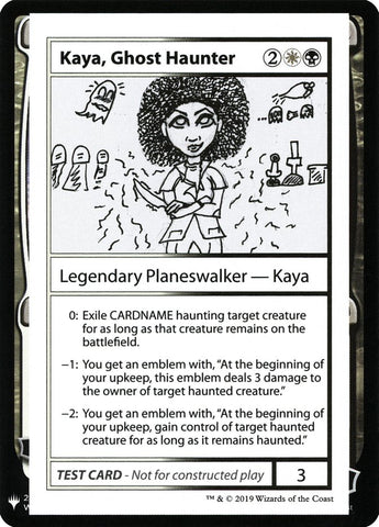 Kaya, Ghost Haunter [Mystery Booster Playtest Cards] - The Mythic Store | 24h Order Processing
