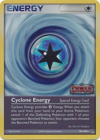 Cyclone Energy (90/108) (Stamped) [EX: Power Keepers] - The Mythic Store | 24h Order Processing