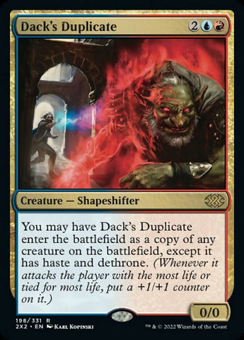 Dack's Duplicate [Double Masters 2022] - The Mythic Store | 24h Order Processing