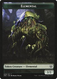 Elemental (008) // Elemental (010) Double-Sided Token [Zendikar Rising Commander Tokens] - The Mythic Store | 24h Order Processing