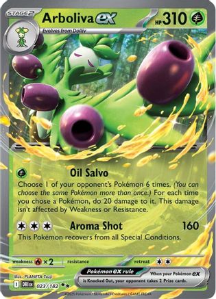 Arboliva ex (023/182) [Scarlet & Violet: Destined Rivals] - The Mythic Store | 24h Order Processing