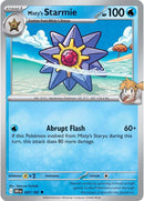Misty's Starmie (047/182) [Scarlet & Violet: Destined Rivals] - The Mythic Store | 24h Order Processing