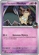Team Rocket's Mimikyu (087/182) [Scarlet & Violet: Destined Rivals] - The Mythic Store | 24h Order Processing