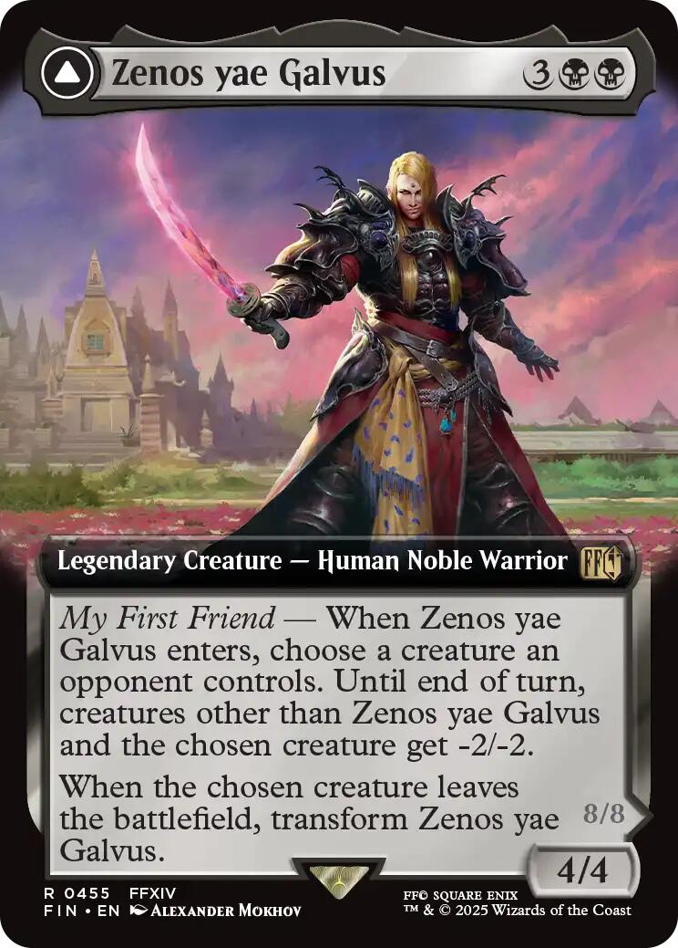 Zenos yae Galvus // Shinryu, Transcendent Rival (Extended Art) [FINAL FANTASY] - The Mythic Store | 24h Order Processing