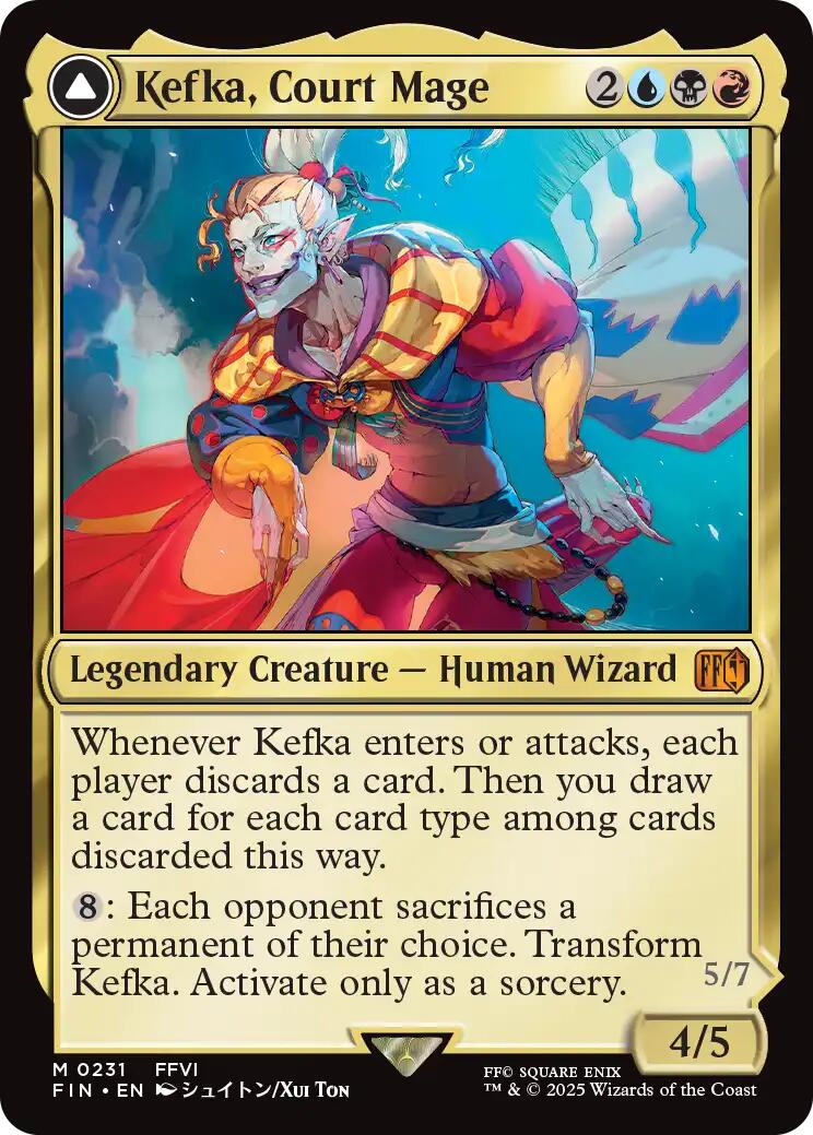 Kefka, Court Mage // Kefka, Ruler of Ruin [FINAL FANTASY] - The Mythic Store | 24h Order Processing