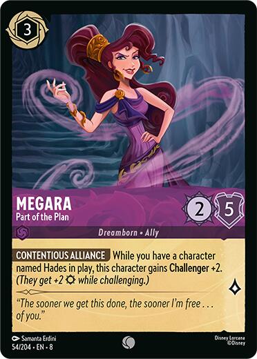 Megara - Part of the Plan (54/204) [Reign of Jafar] - The Mythic Store | 24h Order Processing