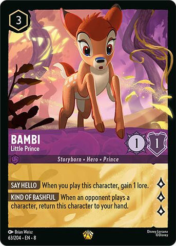 Bambi - Little Prince (63/204) [Reign of Jafar] - The Mythic Store | 24h Order Processing