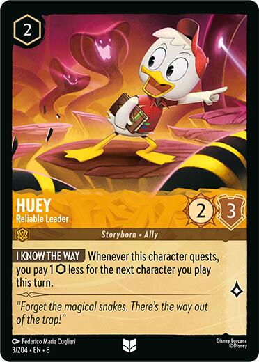 Huey - Reliable Leader (3/204) [Reign of Jafar] - The Mythic Store | 24h Order Processing
