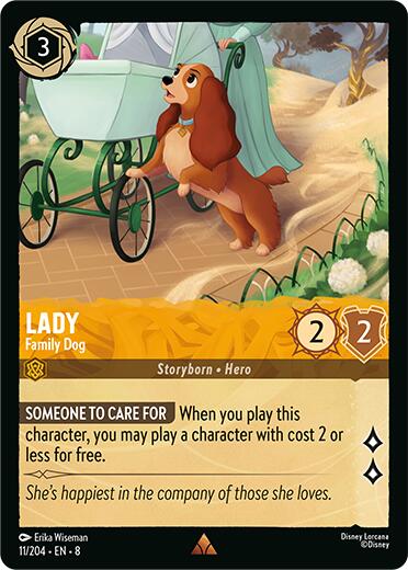 Lady - Family Dog (11/204) [Reign of Jafar] - The Mythic Store | 24h Order Processing